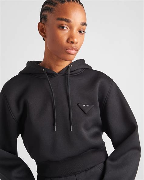 prada hoodie womens|prada sweatshirt women's.